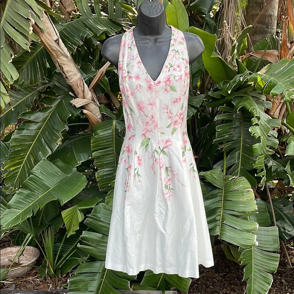 Ralph Lauren floral cotton dress - Picture 3 of 8
